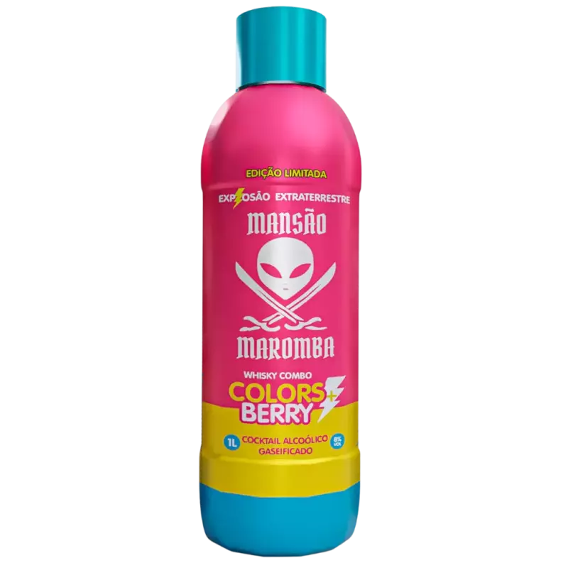 Whisky Com Energético Blueberry 1L