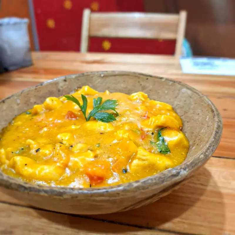 Bobó de Frango + bebida grátis