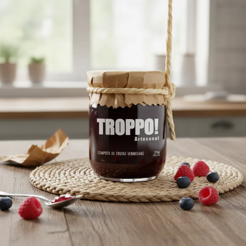 COMPOTA DE FRUTAS VERMELHAS
