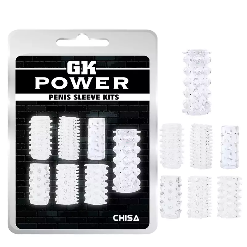 MINI PENIS SLEEVE KITS – X 7 UNID