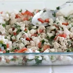 ceviche de pescado