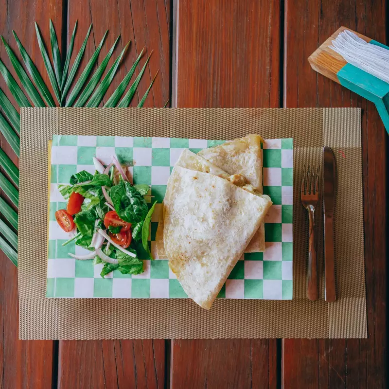 CHICKEN QUESADILLA