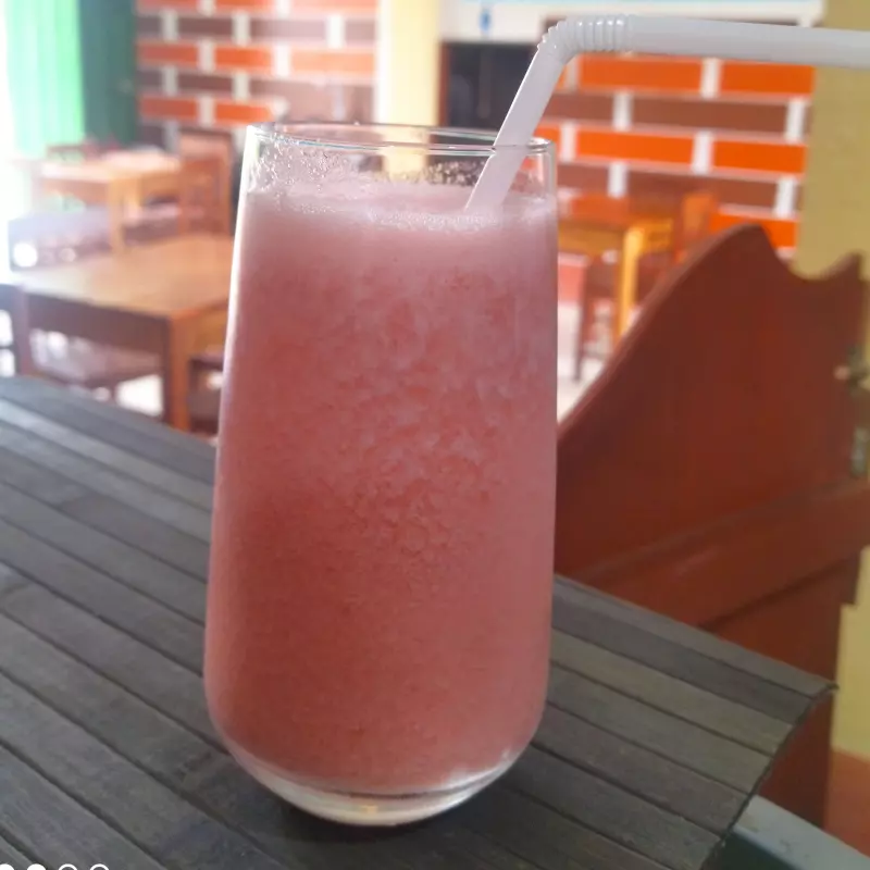 Batido de fresa