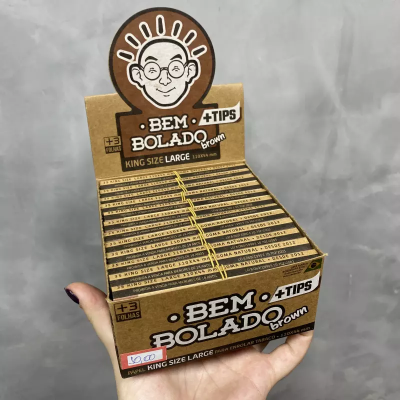 Seda Bem bolado Brown com piteira