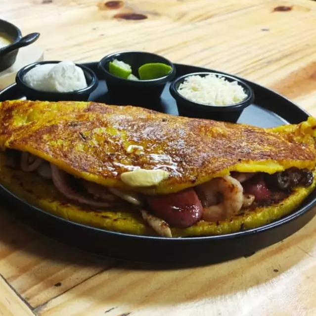 Cachapa Mar y tierra