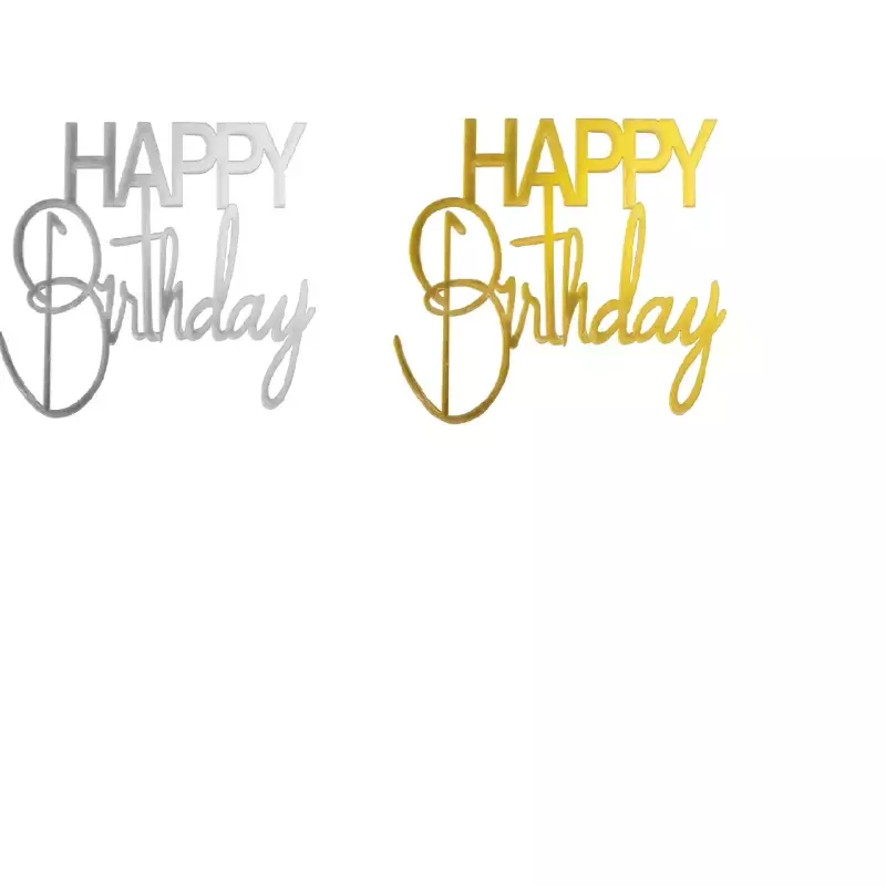 163 TOPPER HAPPY  BIRTHDAY