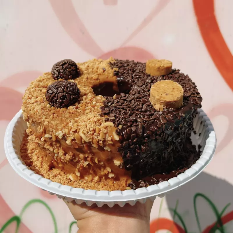 Bolo de Paçoca baby