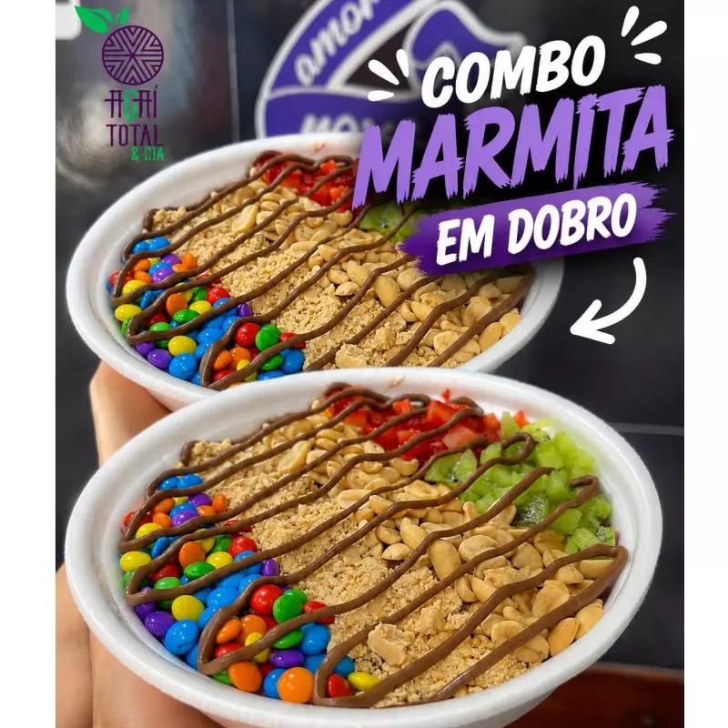 Combo Marmita em dobro- 550g