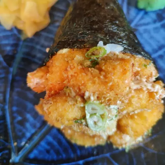 Temaki Majin Boo - Camarão tempura