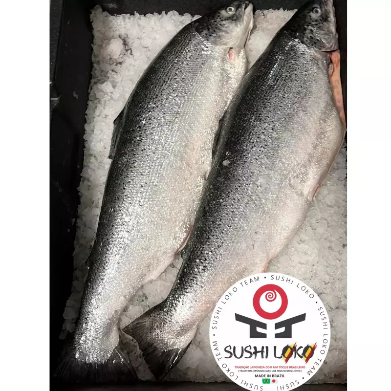 Salmão Fresco com pele