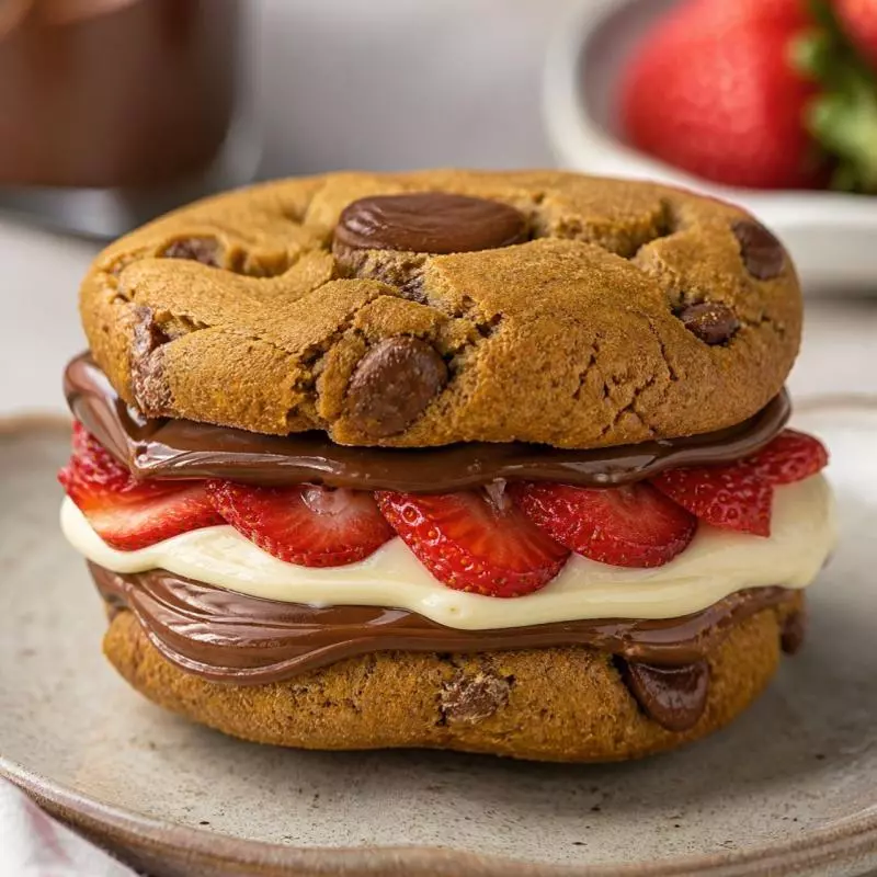 Hamburguer de Nutella