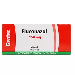 FLUCONAZOL 150MG 2 CAPSULAS