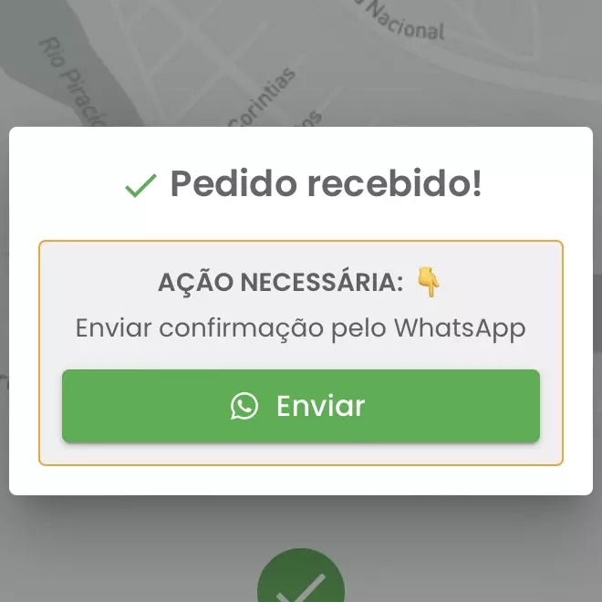 FAVOR ENVIAR O PEDIDO NO WHATSAPP