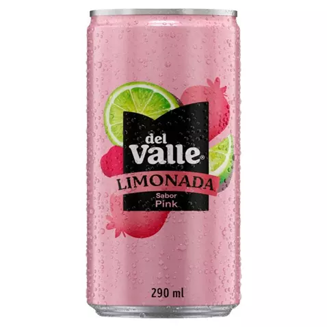 DEL VALLE LIMONADA LATA SABOR PINK