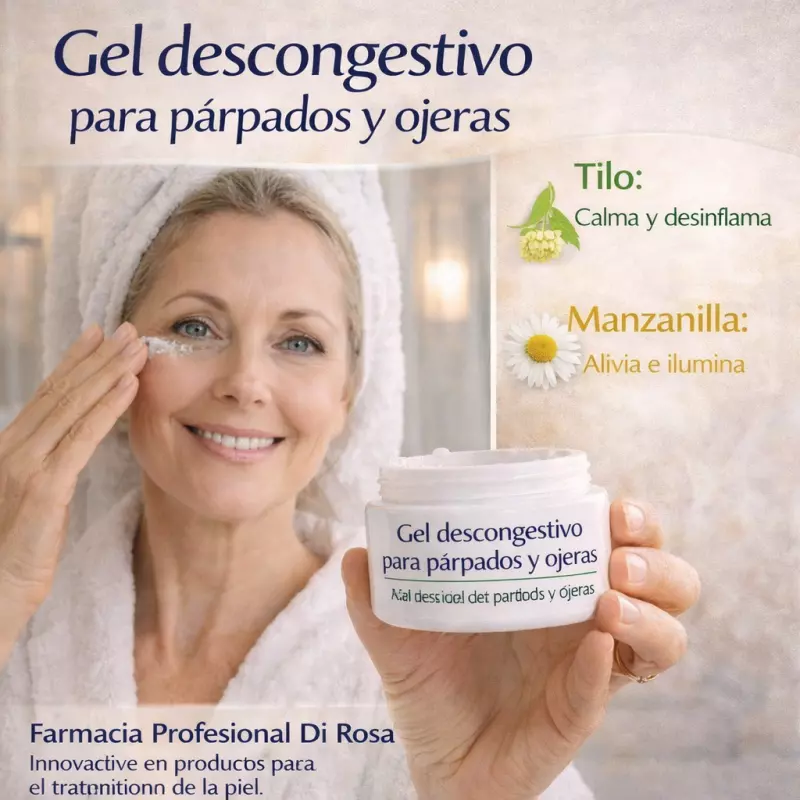 Gel descongestivo párpados y ojeras