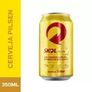 Skol Pilsen Lata 350ml