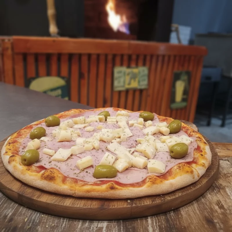 Jamon y Palmitos al Horno de Barro