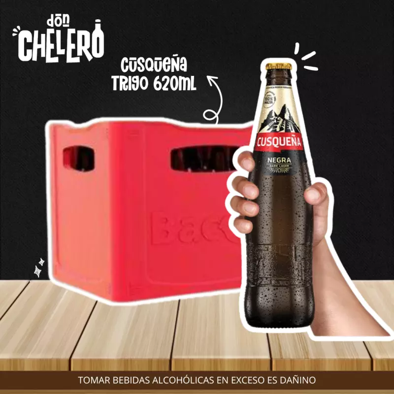 CUSQ NEGRA BOT RETORNABLE X620ML
