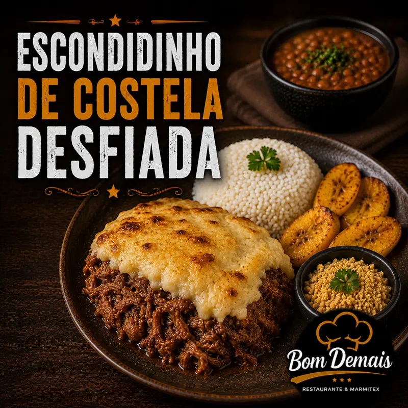 ESCONDIDINHO DE COSTELA  DESFIADA
