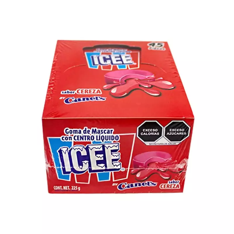 Goma de mascar centro líquido x 45 U