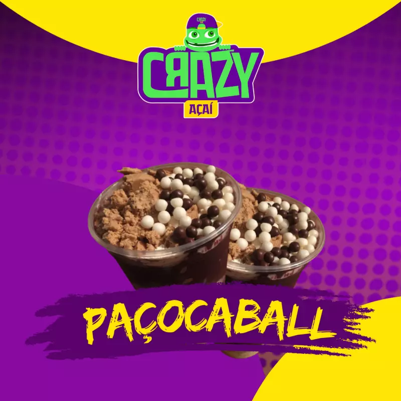 Combo Paçoca Ball 500ml