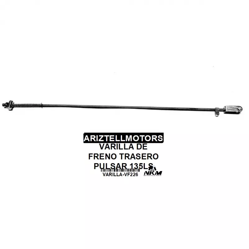 VARILLA DE FRENO TRASERO PULSAR 135