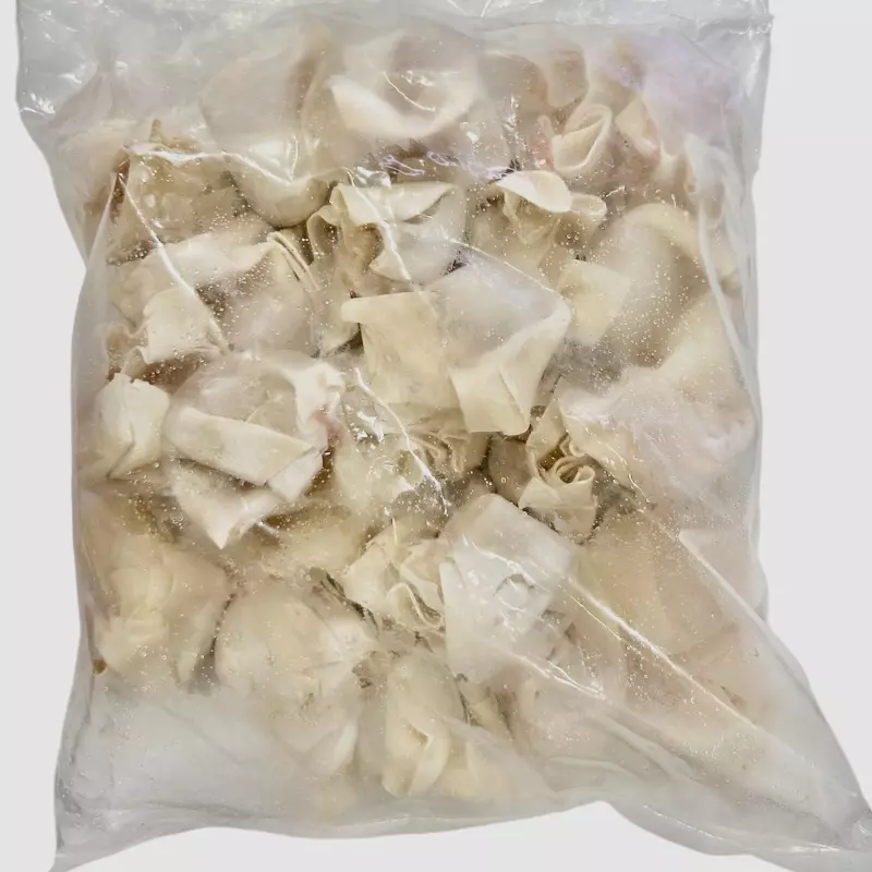 手工虾粒鲜肉云吞 wanton con camaron