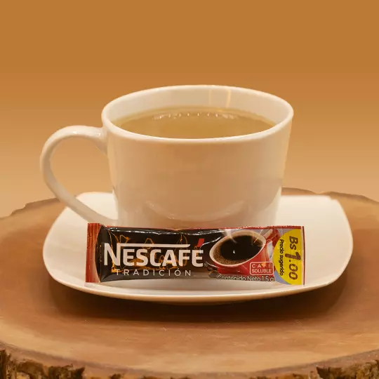 Nescafé con leche