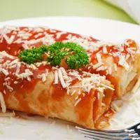 3507 - Panqueca de carne ao Sugo