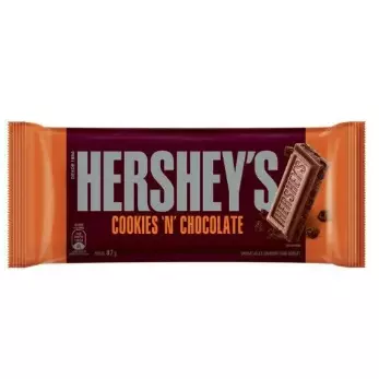 Barra Hersheys Cookies Chocolate 87g