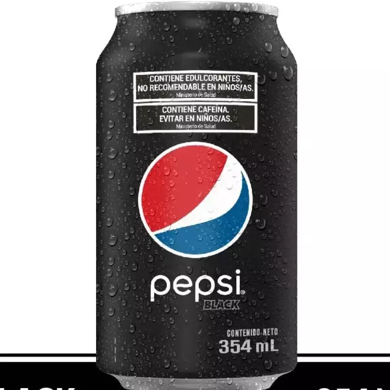 Pepsi Black 345 CC. (sin azúcar)