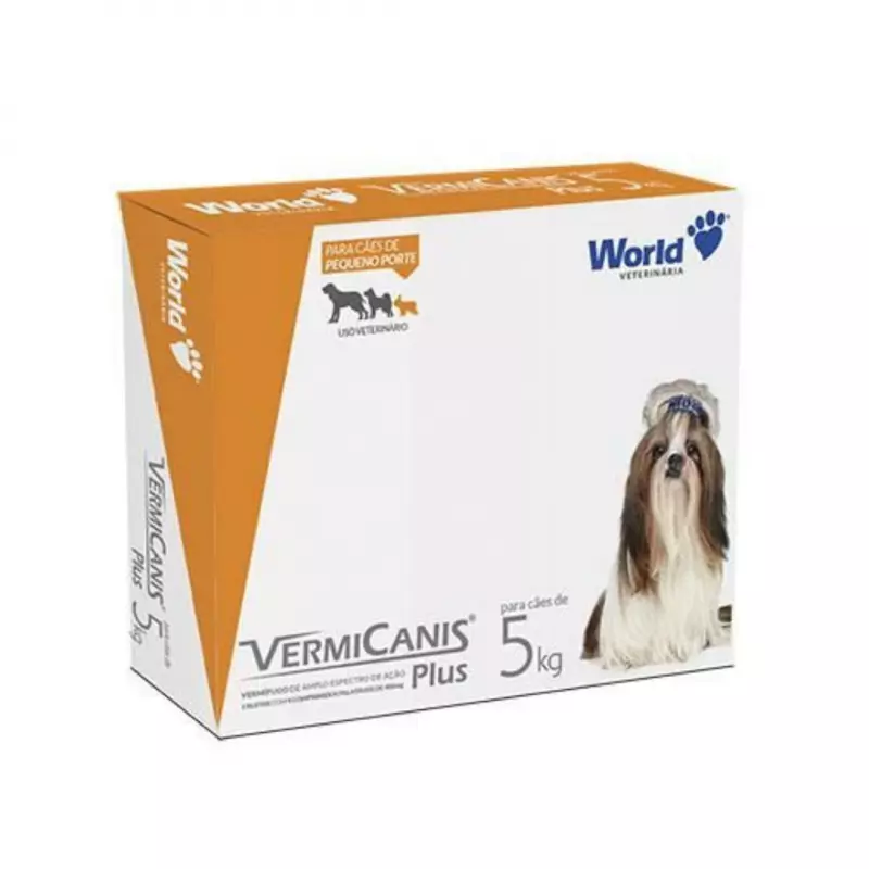 VermiCanis Plus 400MG CARTELE C/4 COMPRIMIDOS