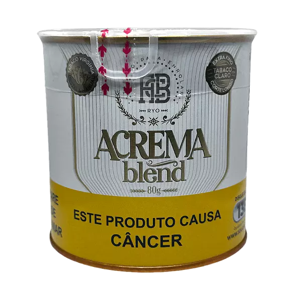 Tabaco Acrema Lata 80g