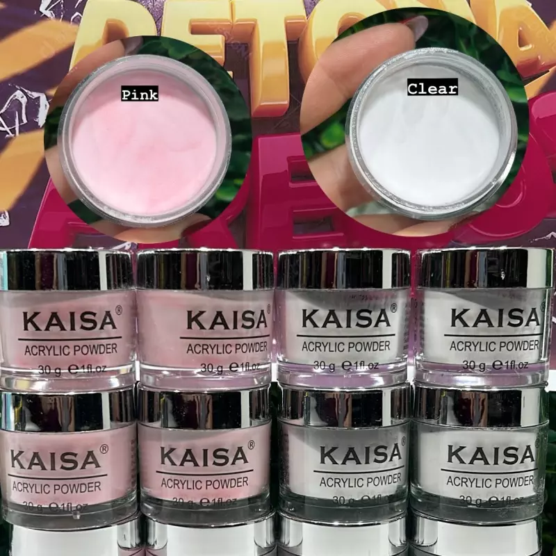 Po Acrílico Kaisa Pink 30g