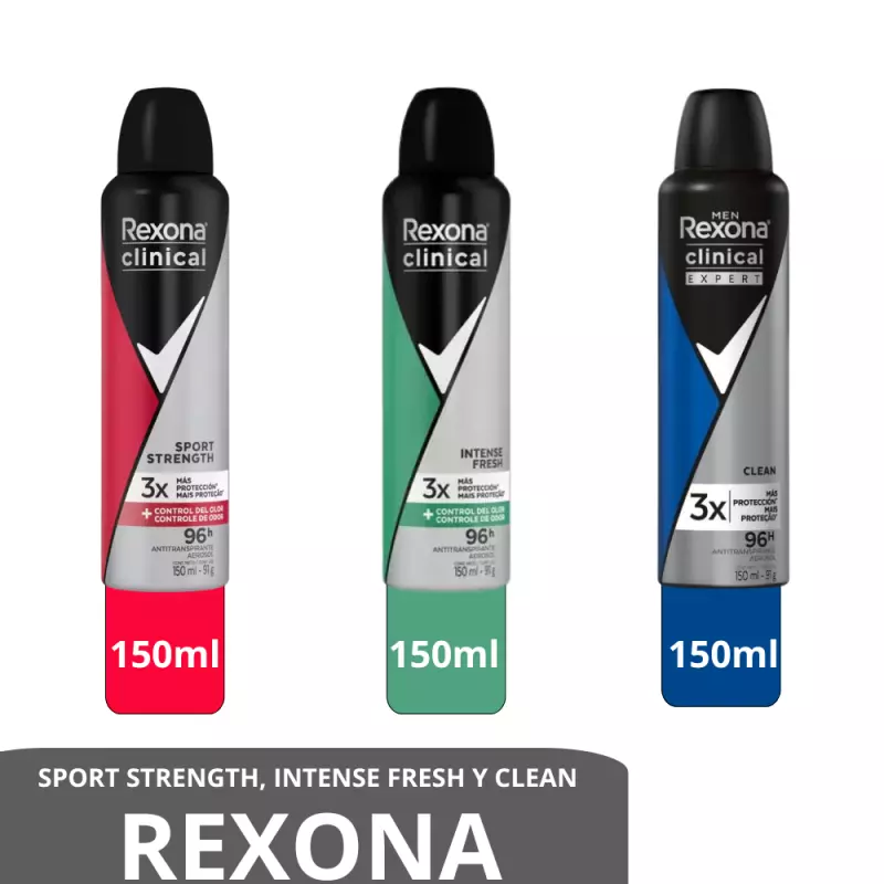Desodorantes REXONA
