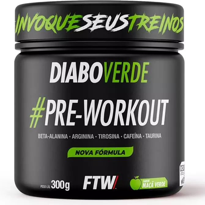 FTW DIABO VERDE PRÉ WORKOUT 300G