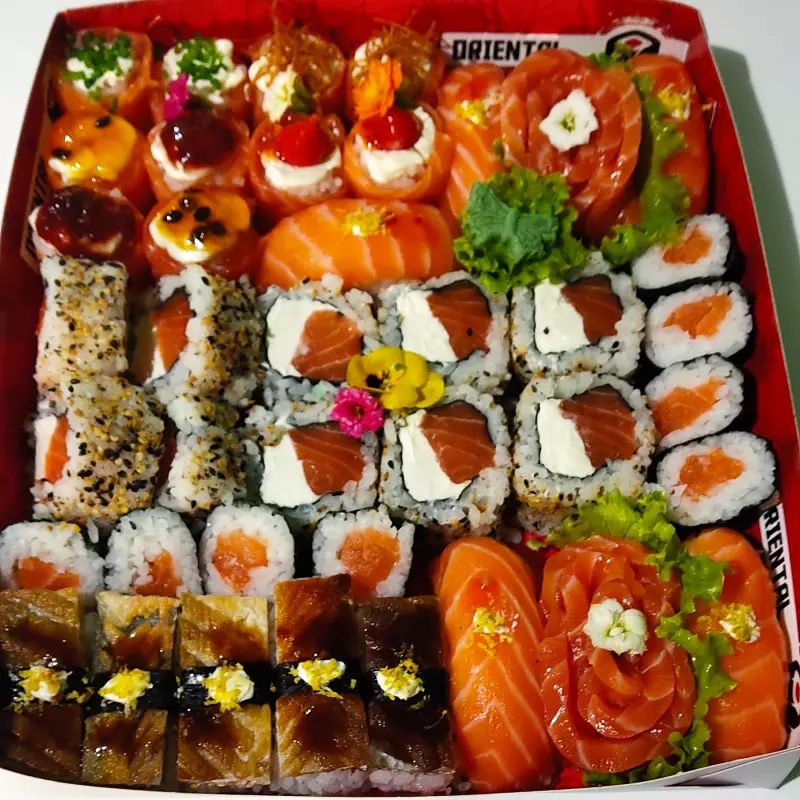 combo #6 60peças só salmão
