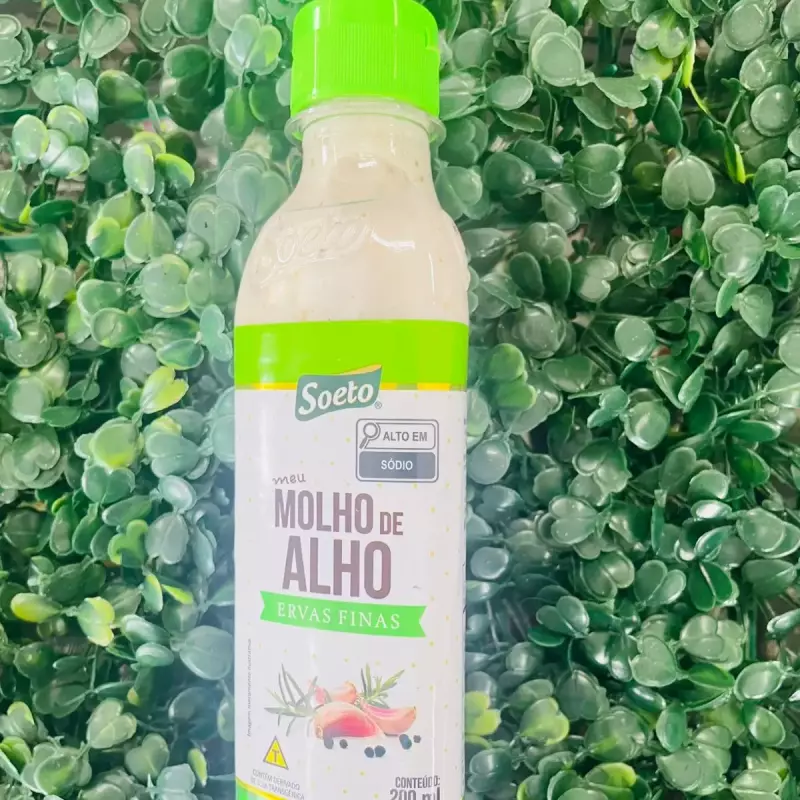 Molho de Alho e Ervas Finas
