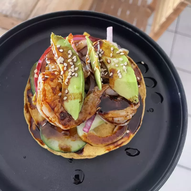 Tostada de Aguchile