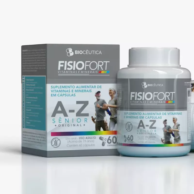 Cápsulas Fisiofort A-Z Senior