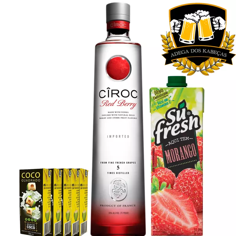 Ciroc Red Berry C/Suco