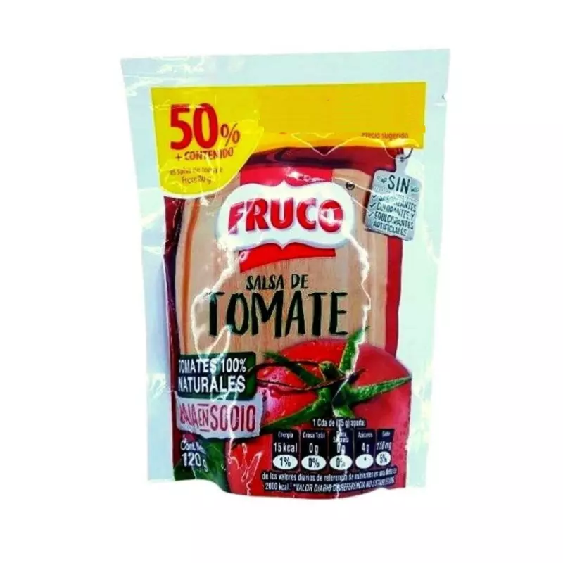 SALSA FRUCO DE TOMATE 120 GR