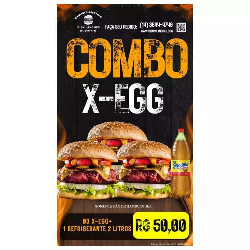 COMBO  3 X EGG
