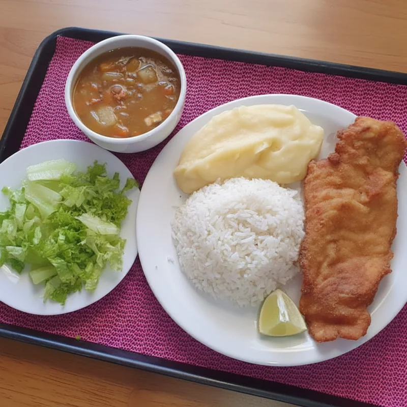 Prato do dia de Sexta feira