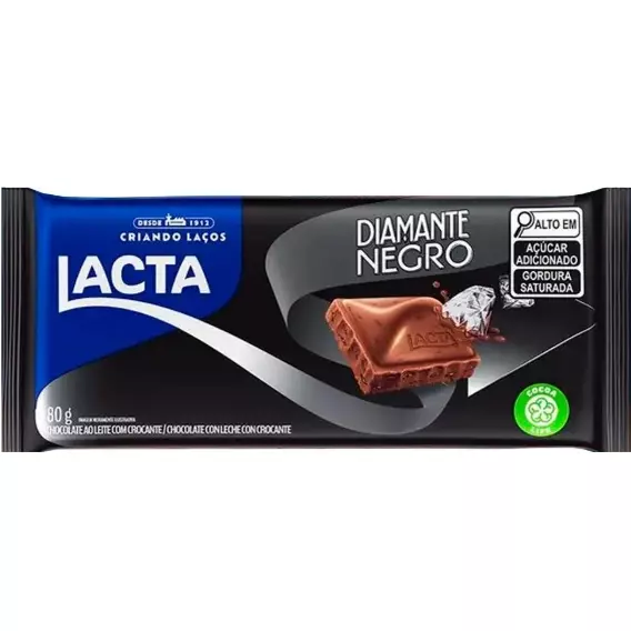 Lacta Diamante Negro 80g