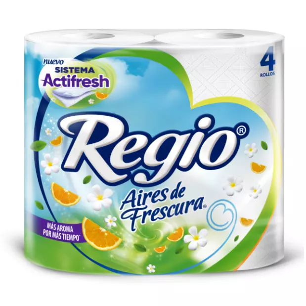 REGIO AIRES DE FRESCURA C/4 rolos