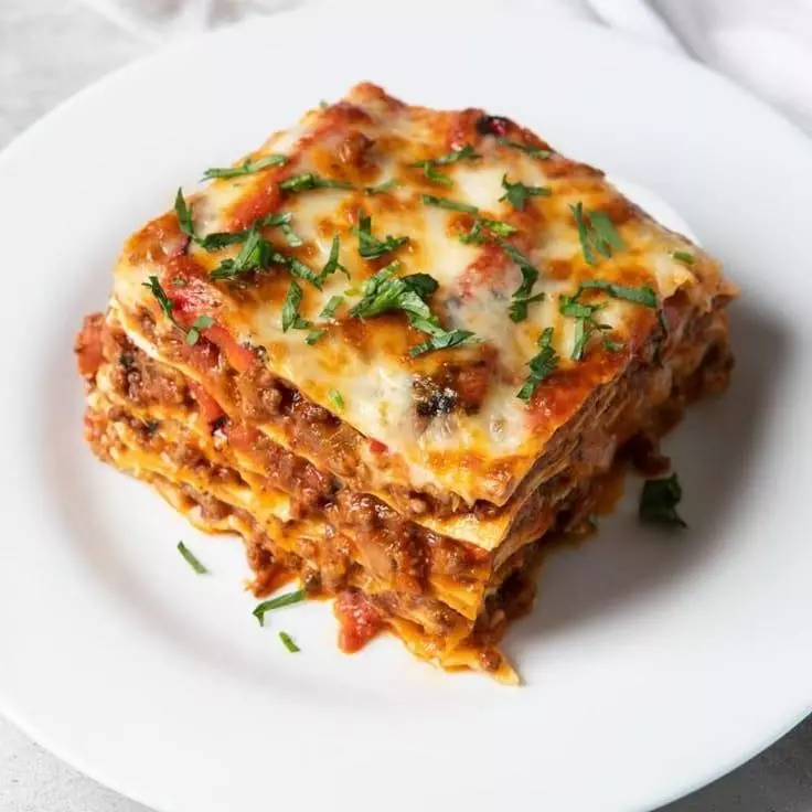 Lasanha de Brócolis com Bacon