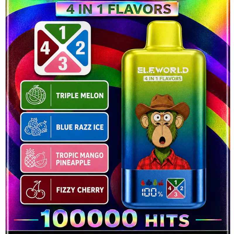 Elf4- Triple Melon/Bluerazz/ 🍈🫐🍒