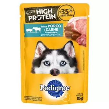 PEDIGREE SACHE HP PORCO E CARNE 85 G