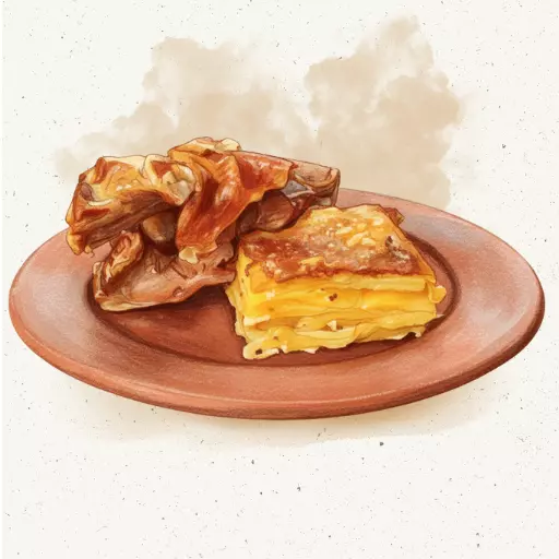 Kankacho y Pastel de Papa